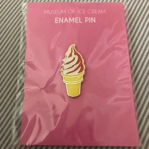 Museum of ice cream soft serve pin